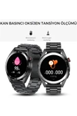 Spor Klasik Arama Yapan Erkek Akıllı Saat Android&ios Huawei Iphone Samsung Xiaomi Uyumlu Kol Saati - 6
