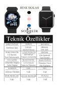 Watch 8 Gold 2.0 Inç Amoled Ekran Spor 2 Kordonlu Krem-bej Akıllı Saat Iphone Huawei Xiaomi Uyumlu 9 - 8