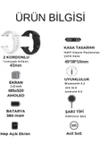 Smart Watch 9 Pro Max 2.12inch Amoled Ekran Akıllı Saat Xiaomi Iphone Huawei Uyumlu 8 - 8