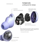 Samsung Uyumlu Galaxy Buds 2 Pro Beyaz Aktif Gürültü Engelleme Tws Kulakiçi Kablosuz Bluetooth Kulaklık - 4