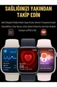 Watch 9 Gri HK9 Pro Plus Akıllı Saat - AMOLED Ekran, Sesli Görüşme, iPhone & Huawei Uyumlu 8-10 - 13