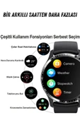 Yeni Watch Spor Erkek Amoled Ekran Akıllı Saat Arama Yapan,nfc,gps,sağlık Iphone Huawei Uyumlu 8-9 - 4
