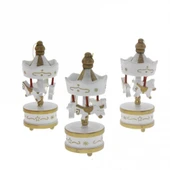 Periboia Dekoratif 6'lı Beyaz Mini Atlı Karınca thumbnail 2