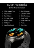 Watch 4 Pro HW16 MAX Gümüş 46mm Klasik Erkek Akıllı Saat – AMOLED Ekran Sesli Görüşme iPhone Android -Huawei Uyumlu Howear thumbnail 2