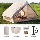 Yek Outdoor 6 Kişilik 4 Mevsim Pompalı ve Soba Çıkışlı Şişme Çadır 300x210x200cm - 3