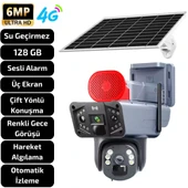 O-KAM 4G Sim Kartlı Kablosuz Güvenlik Kamerası | 6 MP Full HD, Gece Görüşlü ve Güneş Panelli 128GB Solar Kamera -3915 - 12