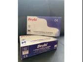 Beybi Lateks Pudralı Eldiven M 100'lü (1 Paket) - 3