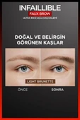 Loreal Paris Infaillible Faux Brow Ultra İnce Uçlu Kaş Kalemi - Light Brunette - 2
