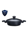 Biodiamond Antibakteriyel Indüksiyon Tabanlı Kulp Karnıyarık Tenceresi 30 Cm 4,5 Lt - 6