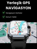 Watch PG Ultra Gümüş 4G LTE 16GB Sim Kartlı Kameralı Akıllı Saat Wi-Fi Çocuk Huawei İphone Uyumlu 8,9,10 - 5