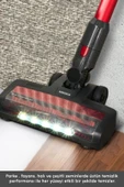 Vantuz Power Up Dikey Süpürge Imperial Red - 5