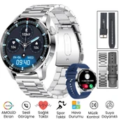 Watch GT3 PRO Gümüş Erkek Akıllı Saat - Sesli Görüşme, NFC,GPS, Android & iPhone & Huawei Uyumlu 8,9 - 1