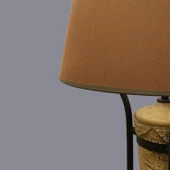 Zarela Siyah Eskitme Taş Detaylı Lambader - 5