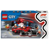 LEGO City Ferrari Arabalı F1 Pit Stop ve Pit Ekibi - 60443 - 5
