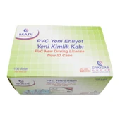 Mapi 54x86 Pvc Yeni Ehliyet Kimlik Kabı 100 lü 9101295 thumbnail 1