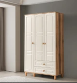 FİNİKE MDF 3 KAPILI DOLAP - KREM thumbnail 1