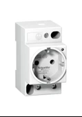 Schneider Electric A9A15035, DIN soket iPC-2P+E -16A-250VAC- VDE 0620 -alman std- ger.bas.gös.lamba - 1