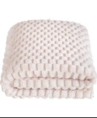 Elart Star Çift Kişilik Battaniye Krem thumbnail 5