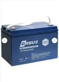 Orbus 12V 100Ah SOLAR AKÜ Deep Cycle Nano Carbon Jel Akü - 1