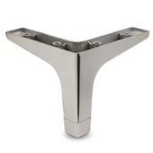 Mobilya Kanepe Sehpa Tv Ünitesi Koltuk Destek Ayağı 12 Cm Krom Baza Ayakları 12'li Set thumbnail 9