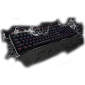 Gamepower Calypso Siyah Optik Mekanik Su Geçirmez Oyuncu Klavye Kırmızı Switch - 2