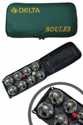 Delta Bocce Set Çantalı 8 Toplu Metal Bocce Seti (Boules Seti) - 1
