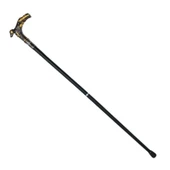 Köpek Başlı Baston - Sterling - 88 cm - 1