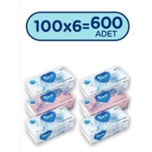 Selpak  El ve Yüz Havlusu 100 Lü 6X100(600 Adet) - 1