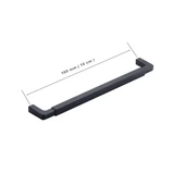 Doğanlar Z.318 Dolap Mobilya Kulp Mat Siyah 160 mm - 2