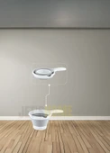 5’li Bebek Yıkama Seti Katlanır Küvet 33 Lt. Katlanır Kova 12 Lt. Katlanır Maşrapa 1,2 Lt. File Gri - 4