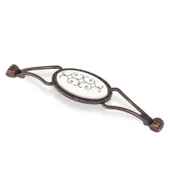 Seçil (128 mm-12.8 cm) Eskitme Antik Bakır Metal Mobilya Mutfak Çekmece Dolap Kulpu Kulbu Kulpları - 1