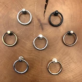 Çekmece Kapak Kulpu Halka 40mm (2 Adet) thumbnail 1