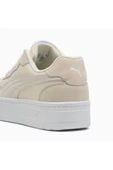 Puma Court Lally Skye SD 400735 01 Kadın Sneaker Ayakkabı Bej 36-40 - 5