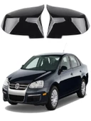 Volkswagen Jetta 05-11 Araca Özel Batman Yarasa Ayna Kapağı Pianoblack - 1