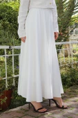 BELİ LASTİKLİ SÜPER KLOŞ ETEK - 4