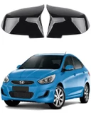 Hyundai Accent Blue Araca Özel Batman Yarasa Ayna Kapağı Pianoblack - 1