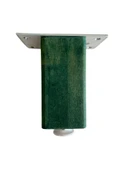 Kale Ayarlı Ahşap Ayak Mobilya Masa ve Dolap Ayağı(YEŞİL)(KAYIN/GÜRGEN AĞACI) Yeşil 12cm 12cm - 2 ADET - 1