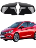 Opel Astra K Araca Özel Batman Yarasa Ayna Kapağı Pianoblack - 1