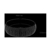 LENA TEZGAHÜSTÜ LAVABO (SİYAH) E-4161S thumbnail 3