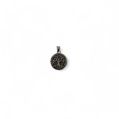 Yaşam Ağacı Çelik Kolye Ucu thumbnail 1