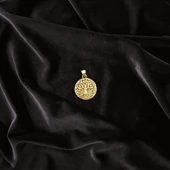 Yaşam Ağacı Çelik Kolye Ucu thumbnail 2