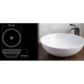 LENA TEZGAHÜSTÜ LAVABO E-4617 - 2