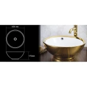 LENA TEZGAHÜSTÜ LAVABO E-8118 thumbnail 2