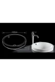 LENA TEZGAHÜSTÜ LAVABO E-3051 - 2