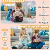 Popit Makinesi Işıklı Oyun Stres Giderici Pilli Fidget Kabarcık -Ayıcık - 5