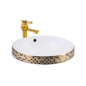 LENA TEZGAHÜSTÜ LAVABO E-3053A - 1