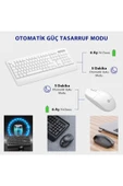 Lecoo Kw202 Kablosuz Klavye & Mouse Set Beyaz - 3