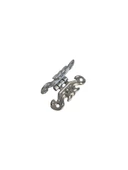 Kelebek Tavla Menteşesi Mobilya Kutu Menteşesi(GÜMÜŞ)(En:3cm Boy:2cm) Gümüş GÜMÜŞ - 2 ADET - 2