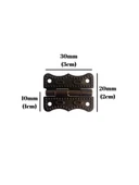 Papatya Tavla Menteşesi Mobilya Kutu Menteşesi(BRONZ)(En:3cm Boy:2cm) Bronz BRONZ - 8 ADET - 4