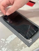 İ-Stone Motorola Moto Z Play Uyumlu Nano Antı-Shock Darbe Emici Kırılmaz Ekran Koruyucu Jelatin - 5